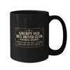 BeeTeeStore Funny Bus Driver Coffee Mug - Grumpy Old Club Member Design - 11oz Black Ceramic Tea Cup for Coach and Omnibus Drivers - Bus Driver Appreciation Day Gift view 2