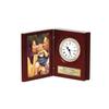 AllGiftFrames Folding Award Bookcase Photograph Engraved Desk Clock Personalized 4x6 Photo Picture Executive Employee Appreciation Gift Present Anniversary Wedding Case view 1