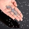 10000 Clear Wedding Table Scatter Confetti Crystals Acrylic Diamonds Rhinestones for Table Centerpiece Decorations Wedding Decorations Bridal Shower Decorations Vase Beads (Silver, 4 MM) view 3