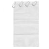 TOPINCN Mesh Bathroom Storage Organizer Bag with 6 Pockets, Chemical Fiber Material, 23.6 x 13 inches, Hanging Design with Metal Ball Hooks view 1