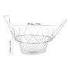 Foldable Mesh Frying Net Basket Holder Baskets Cooking Strainer for French Fries Potato Fryer Fried Food Kitchen Cooking Tool view 2