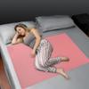 AARAM Waterproof Dry Rubber Bed Sheet Cover/Sleeping Mattress Protector/Urine Non-Absorbent Reusable Crib Mat Color Blue and Pink ((3 Meter) (117 x 36 Inches) (300 x 90 cm)) view 1