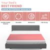 AARAM Waterproof Dry Rubber Bed Sheet Cover/Sleeping Mattress Protector/Urine Non-Absorbent Reusable Crib Mat Color Blue and Pink ((3 Meter) (117 x 36 Inches) (300 x 90 cm)) view 3
