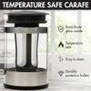 2-in-1 Coffee Maker, Make French Press Coffee and Cold Brew Coffee in One Coffee Maker, Comfort Grip Handle, Durable Glass Carafe, Perfect 6 Cup Size view 4