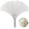XINHUIDALSQ 100Pcs Bridal Wedding Pearl Bouquet Party Decoration Pearl String Beaded Garland Beads Garlands Wedding Party Mother's Day Decoration DIY Accessories for Christmas (White) view 1