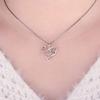 Bansriracha Love Heart Silver Pendant Necklace 925 Sterling Silver Choker Statement Necklace Women Silver 925 Jewelry WithoutChain 4.9 view 3