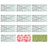 HONUTIGE 10 Pack Grid Plant Wall Frames, Plastic Frame for Flowers Wall Arches Backdrop DIY Decorative Fences Panel Wall Display for Artificial Flowers Plant Base view 1