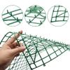 HONUTIGE 10 Pack Grid Plant Wall Frames, Plastic Frame for Flowers Wall Arches Backdrop DIY Decorative Fences Panel Wall Display for Artificial Flowers Plant Base view 4
