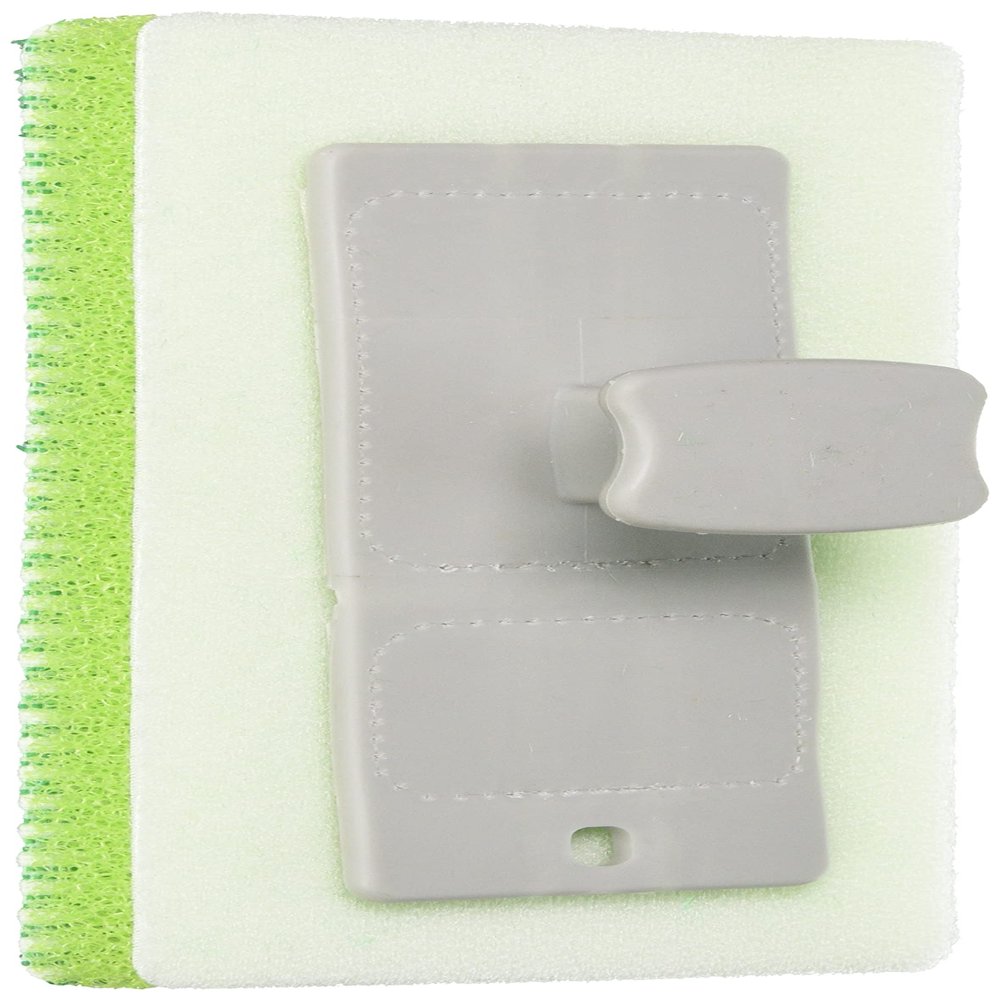 Azuma BT751 Bath Sponge Azuma Magic Bathroom Brush Spo G Grip Included, Green, Approx. 3.5 x 6.7 x 2.0 inches (9 x 17 x 5 cm)