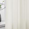 cololeaf 5ft Wide x 8ft Tall Nickle Grommet Hanging for Hospital Medical Clinic SPA Lab Cubicle Curtain Divider Privacy Screen, in White Customizable view 3