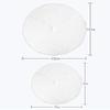 Flonding 78cm Christmas Tree Skirt White Plush Tree Skirts for Xmas Decorations view 3