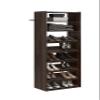 Easy Track PH36-TR Living Essentials Shoe Storage Tower Wood Closet Organizer, Truffle view 2