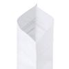 100pcs Frosted Clear Window Stand Up Colored Metallic Foil Resealable Zipper Seal Bags (White, Standup | 7.5oz) view 3