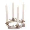 Antler Wreath Christmas Taper Candle Holder - 10.25" view 3