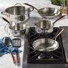 Denmark Tools for Cooks Celebrations Cookware Collection 10 Piece Heavy Gauge Stainless Steel Cookware Set view 2