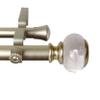 A&F Rod Decor - Mercury 1" Double Curtain Rod 160-240 inch - Gold view 2