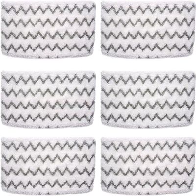 BIHARNT 6 Pack S1000 S2001 Steam Mop Replacement Pads for Shark S1000 S1000A S1000C S1000WM S10001C S1200 & S2001 SteamSpot Steam Mop
