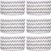 BIHARNT 6 Pack S1000 S2001 Steam Mop Replacement Pads for Shark S1000 S1000A S1000C S1000WM S10001C S1200 & S2001 SteamSpot Steam Mop view 1