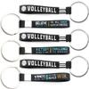 Inkstone Volleyball Keychains | (12 Pack) Sports Inspirational Quotes Believe That You Can and You Will Achieve Greatness | Flexible | Gifts For Your Team, Friends, Family, and Colleagues view 1