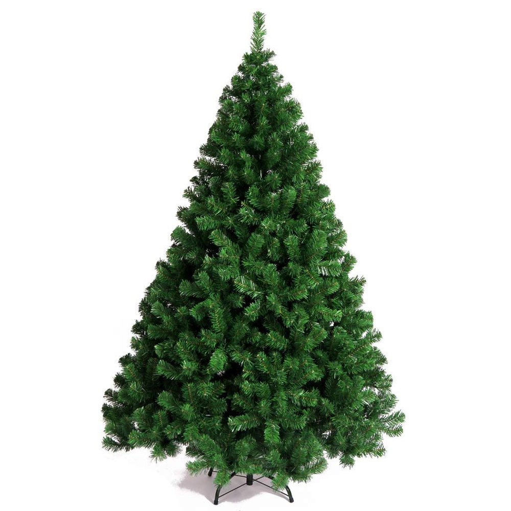 Artificial Christmas Tree Premium Hinged Pine Tree with Solid Metal Stand Perfect for Indoor and Outdoor Holiday Decoration (Size : 120cm)