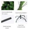 Artificial Christmas Tree Premium Hinged Pine Tree with Solid Metal Stand Perfect for Indoor and Outdoor Holiday Decoration (Size : 120cm) view 4
