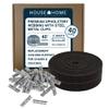 House2Home 2" x 40' Upholstery Webbing Roll with Metal Clips, Elastic Furniture Support Strap for Sofa Chair Cushion Repair, Couch Cushion Support Replacement for Outdoor Furniture Frame Restoration view 1