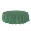 allgala Table Cover Water Proof Disposable Tablecloth-6PK Round 84"-Dark Green- for Party Birthday Wedding Picnic Fiesta Home Party Decorations view 4