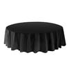 allgala Premium Plastic Table Cover Medium Weight Disposable Tablecloth-12PK Round 84"-Black-Waterproof, Stain-Resistent, Easy Clean-Up for Parties, Events, Gathrings and Everyday Use -TC58502 view 4