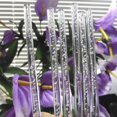 Weststone - Reusable 50pcs Clear bubble Acrylic sticks for cake pop lollipop candy or cake topper