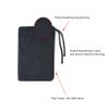 Cotton Muslin Bags, Single Drawstring Premium Quality Eco Friendly Black Reusable Muslin Bags. Pack of 100. (6 x 10 Inches) view 2