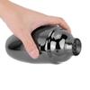 Fdit 16 Oz Stainless Steel Cocktail Shaker 3 Piece Cocktail Tin Shaker Bar Set Martini Shaker Bartender Shaker Kit Shaker Professional Bar Shaker with Strainer 500 cc(Black) view 3