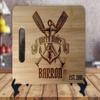 Personalized Boat Name Engraved Cutting Board Chopping Block view 1