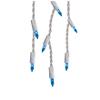 GE String-A-Long 300-Count Constant Blue Mini Incandescent Plug-in Christmas Icicle Lights 61514LO view 1