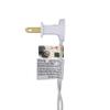 GE String-A-Long 300-Count Constant Blue Mini Incandescent Plug-in Christmas Icicle Lights 61514LO view 3