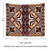 Suklly Samoan Tapestry Checkered Shape Tapestry Home Dorm 60 X 80 Inches Picnic Mat Beach Towel Bed Cover view 2