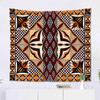 Suklly Samoan Tapestry Checkered Shape Tapestry Home Dorm 60 X 80 Inches Picnic Mat Beach Towel Bed Cover view 4