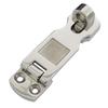 Marine Grade 316 Stainless Steel Heavy Duty Door Hasps with Turning Padlock Eye Mount view 1