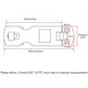 Marine Grade 316 Stainless Steel Heavy Duty Door Hasps with Turning Padlock Eye Mount view 2