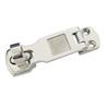 Marine Grade 316 Stainless Steel Heavy Duty Door Hasps with Turning Padlock Eye Mount view 4
