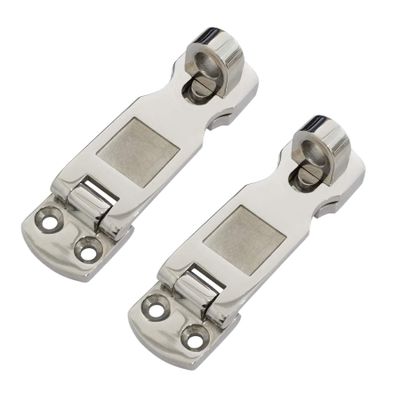 Keehui Marine Grade 316 Stainless Steel Door Hasps, Two Pieces