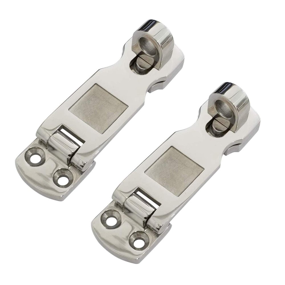 Keehui Marine Grade 316 Stainless Steel Door Hasps, Two Pieces