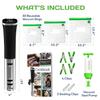SOUSVIDE ART Sous Vide Immersion Cooker Kit - Machine with Digital Timer, Temp Control, 30 Bags, Vacuum Pump, Suvee Cooker Gift for Chefs view 3