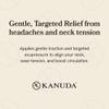 Kanuda Head Nap Cervical Traction Device for Neck Pain Relief, Ergonomic Neck Tension Relief Tool Designed by Physical Therapist for Posture & Alignment view 4