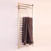 GLYYR Towel Warmer Heated Towel Rail with 18 Square Bars Stainless Steel Mirror Finish Heated Towel Racks for Bathroom Hotel Shower Room 1250X510x120 Mm,Plugin view 2