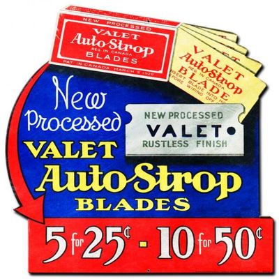 Auto Strop Vintage Sign 15X20