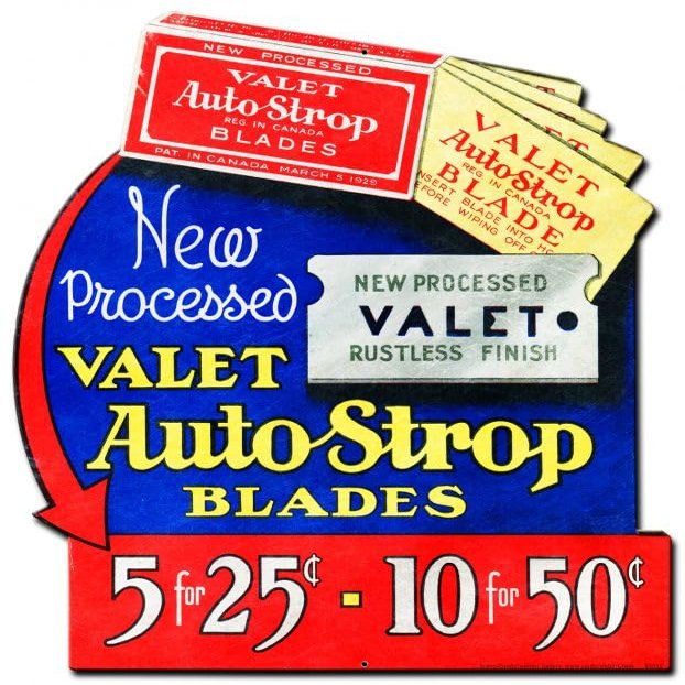 Auto Strop Vintage Sign 15X20