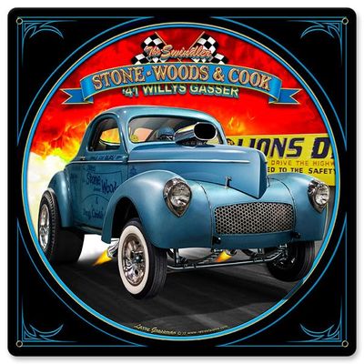 1941 S.W.C. Willys Gasser 12X12