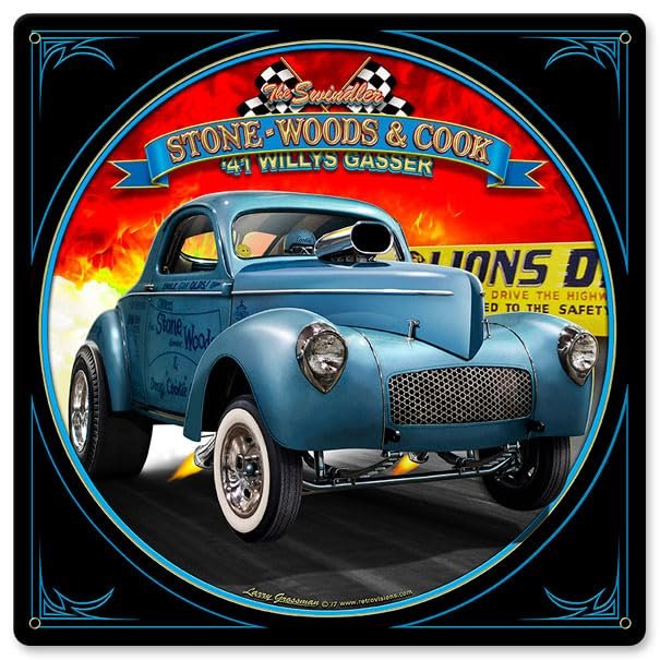 1941 S.W.C. Willys Gasser 12X12
