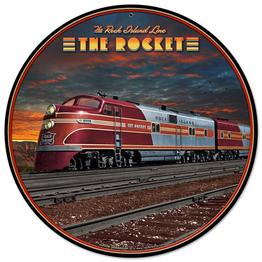 ArtFuzz Rocket Train 14X14