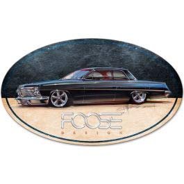 62 Black Low Riding Car 40X25
